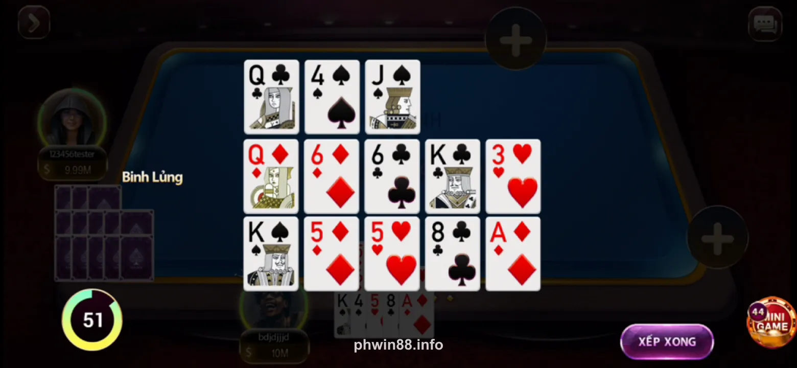 phwin88 app interface showcase